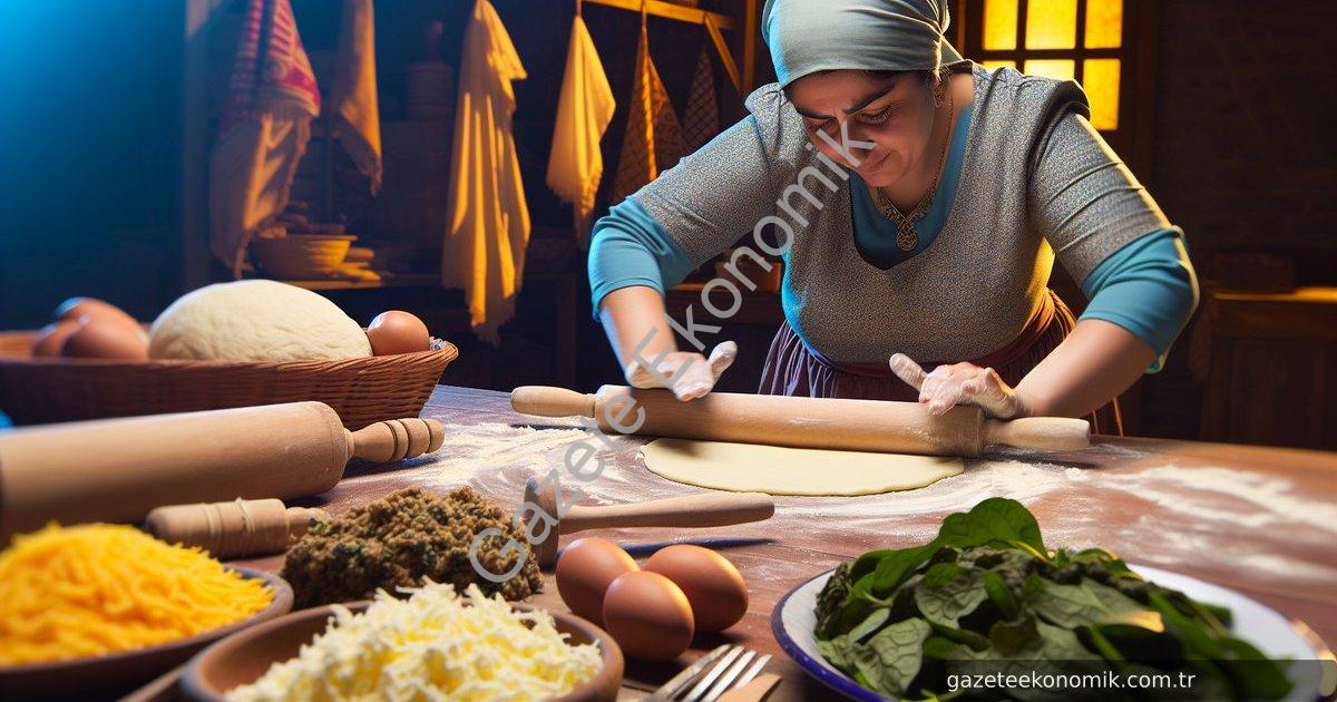 Create a photo-realistic image showing a determined woman, Cennet Gül, passionately working in a tra
