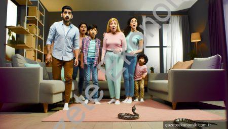 Denizli’de Bir Evde Yılan Paniği