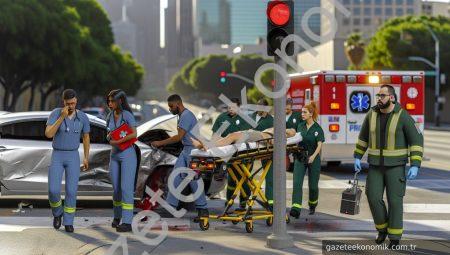 Kütahya Gediz’de Trafik Kazası: Kırmızı Işık İhlali Bir Yaralanmaya Neden Oldu