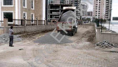 Söke’de yeni Hükümet Konağı çevresinde yollar yenileniyor