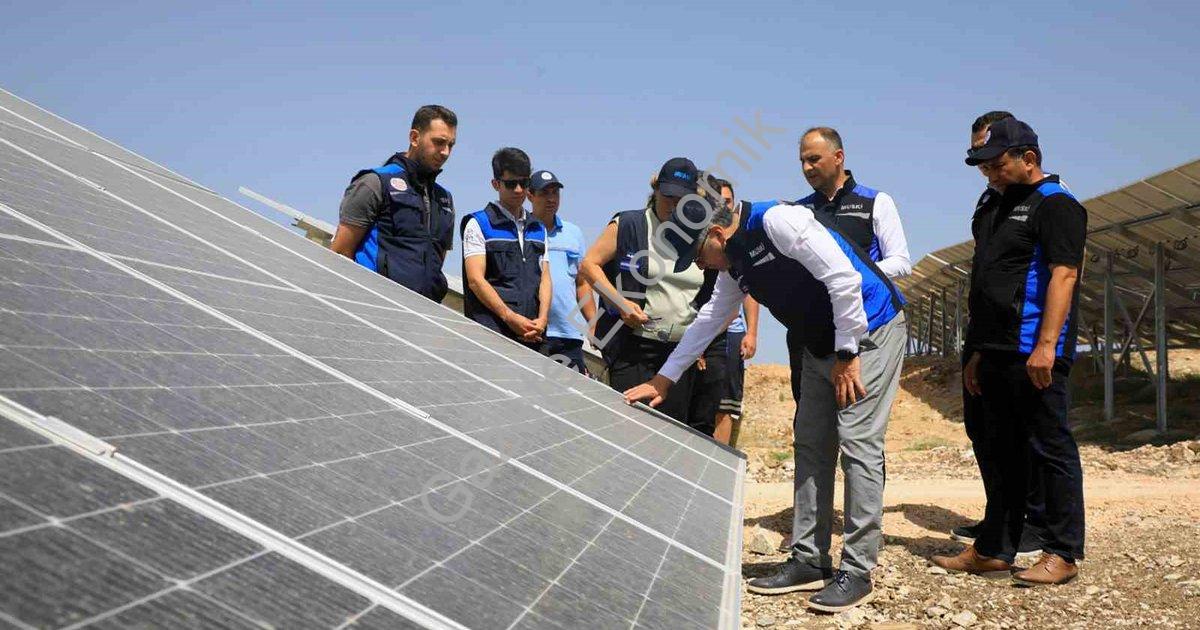 MUSKİ, ENERJİSİNİ GÜNEŞTEN ALIYOR