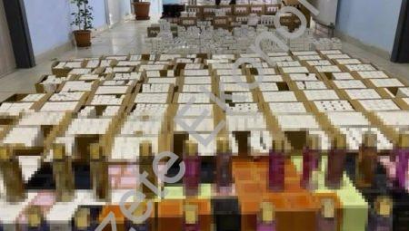 Kütahya Tavşanlı’da 3.755 şişe kaçak parfüm yakalandı