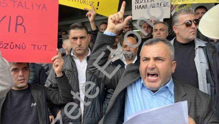 Bostanlı Pazarı’nda devir iddiası: Esnaftan Karşıyaka’da protesto