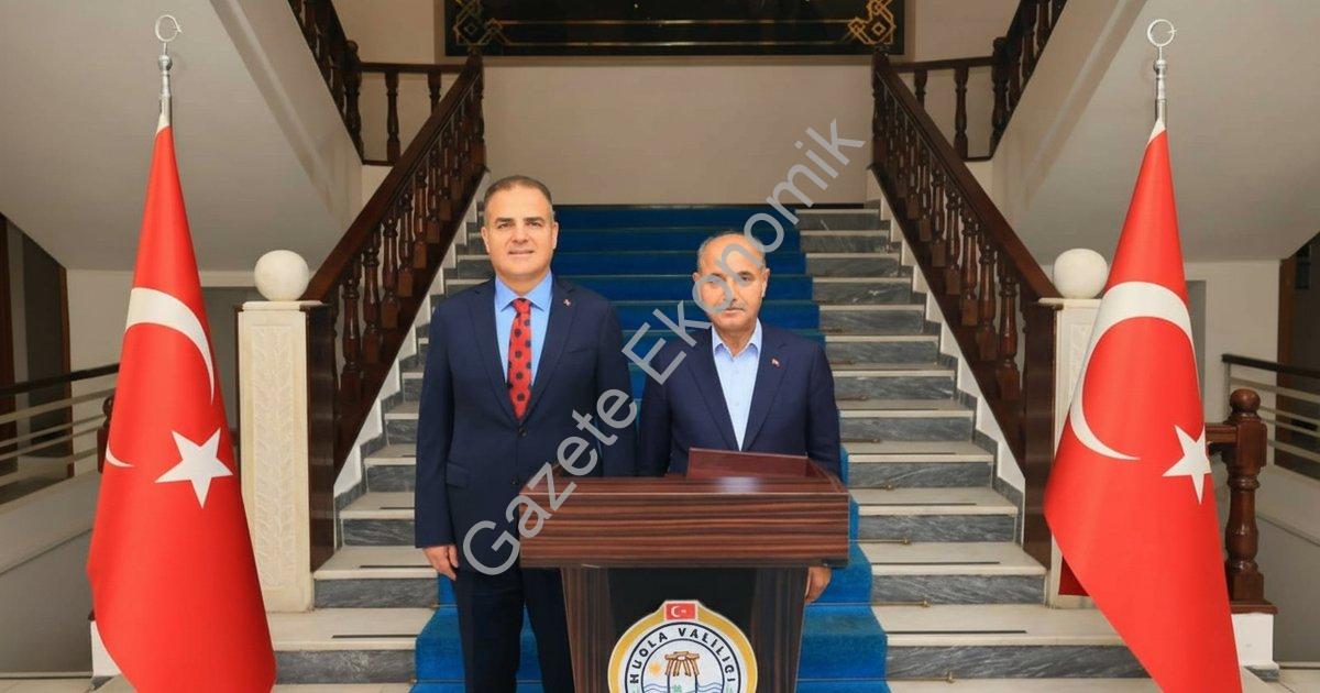 "Bakan Yardımcısı Aktaş, Muğla’da Vali Akbıyık ile gündemi ele aldı" başlıklı haber için fotorealist