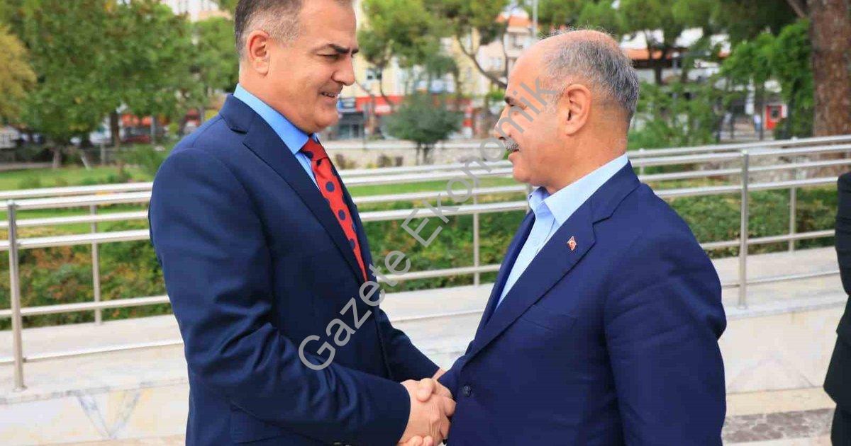 İÇİŞLERİ BAKAN YARDIMCISI AKTAŞ, MUĞLA’DA VALİ AKBIYIK’I ZİYARET ETTİ