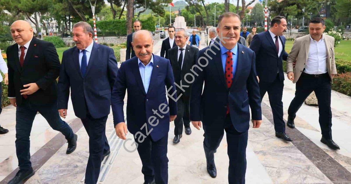 İÇİŞLERİ BAKAN YARDIMCISI AKTAŞ, MUĞLA’DA VALİ AKBIYIK’I ZİYARET ETTİ