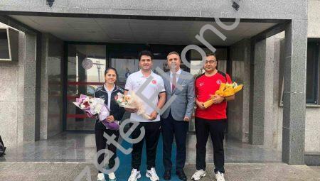 Dünya şampiyonu Emircan Haney Muğla’da coşkuyla karşılandı