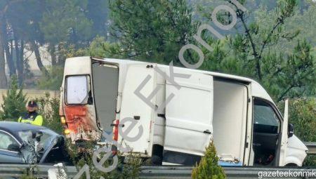 İzmir-Aydın Otoyolu’nda zincirleme kaza: 1 ölü, 3 yaralı