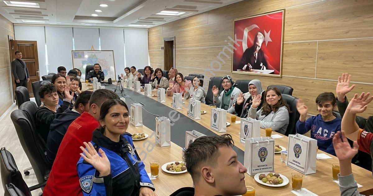 ÖZEL KALPLERDEN KÜTAHYA İL EMNİYET MÜDÜRLÜĞÜ'NE ANLAMLI ZİYARET