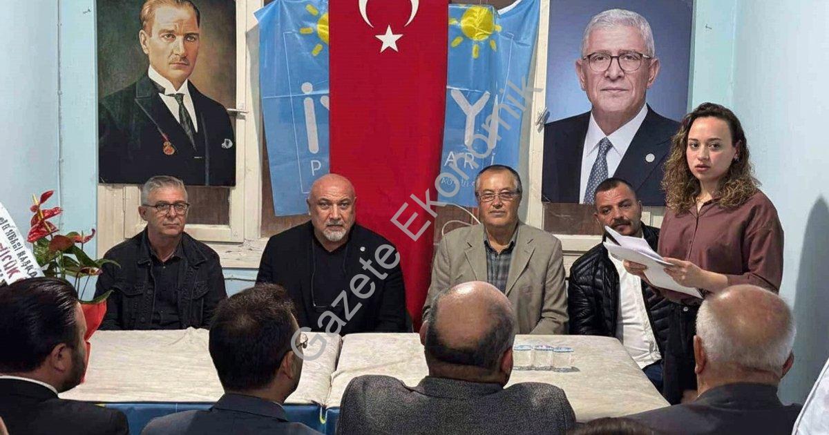 İYİ PARTİ SARIGÖL İLÇE TEŞKİLATININ 4. OLAĞAN KONGRESİNDE MEVCUT BAŞKAN AHMET AKTAN TEK LİSTEYLE YENİDEN BAŞKAN SEÇİLEREK GÜVEN TAZELEDİ.