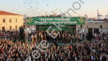 ‘Zeytinin Yolculuğu’ Aliağa’da coşkuyla kutlandı