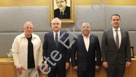 Aydın’da CHP’li başkanlardan AK Parti vekiline TBMM ziyareti
