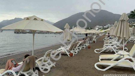 Marmaris’te yağmur altında deniz keyfi ve oltayla bereket