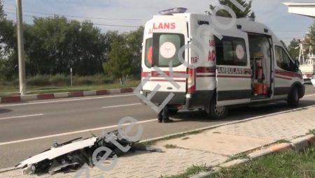 Tavşanlı çevreyolunda kamyonla otomobil çarpıştı: 2 yaralı