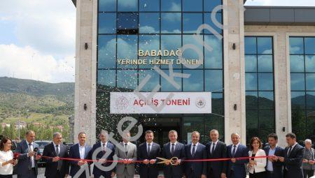 Babadağ Vergi Dairesi açıldı: Yerinde hizmet dönemi