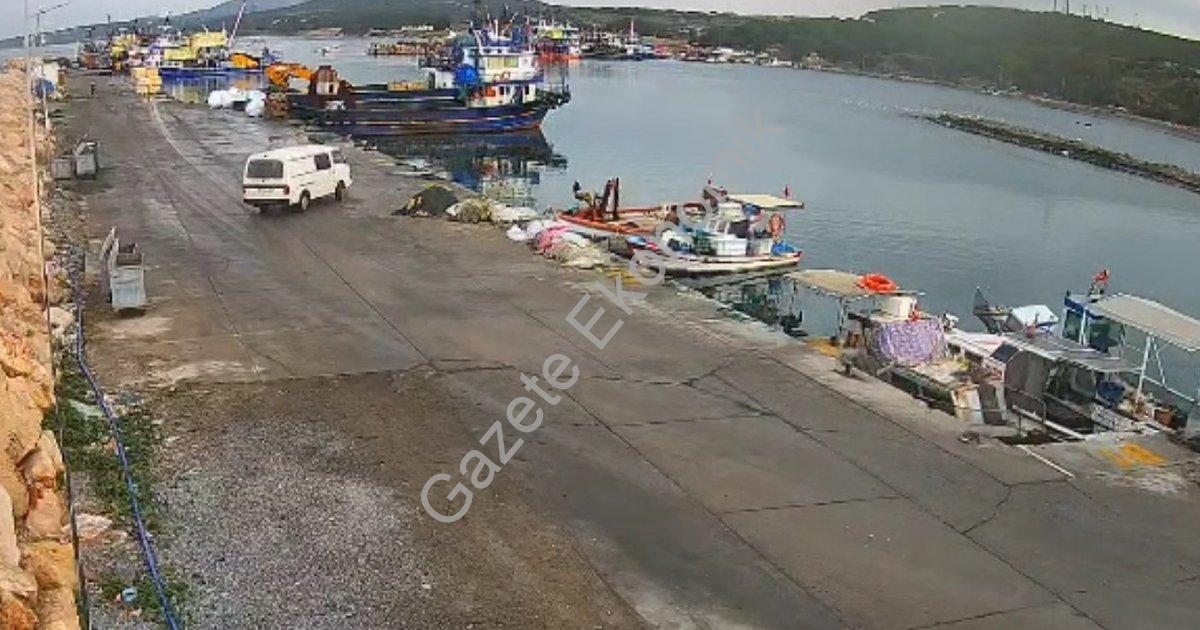 "Didim'de Yürekleri Ağza Getiren Kaza: Kontrolden Çıkan Araç Denize Düştü" başlıklı haber için fotor