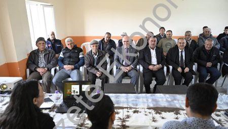 Uşak Üniversitesi Akademisyenleri Yeniköy’de Üreticilerle Bir Araya Geldi