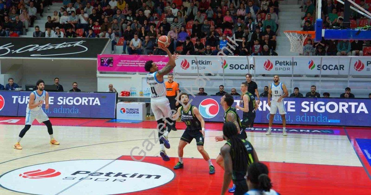 "Petkimspor Evinde Kaybetti: Merkezefendi Griffin ile Güldü: 73-81" başlıklı haber için fotorealisti
