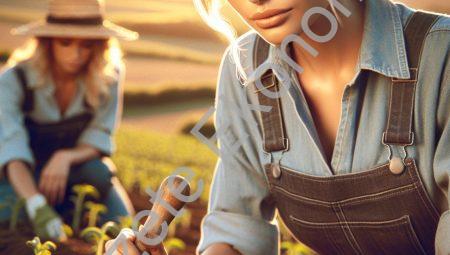 Genç kadın çiftçi pandemide keşfettiği toprağa hayatını adadı