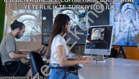 İEÜ’den Küresel Eğitim Hamlesi: Dijital Yeterlilikte Türkiye’de İlk