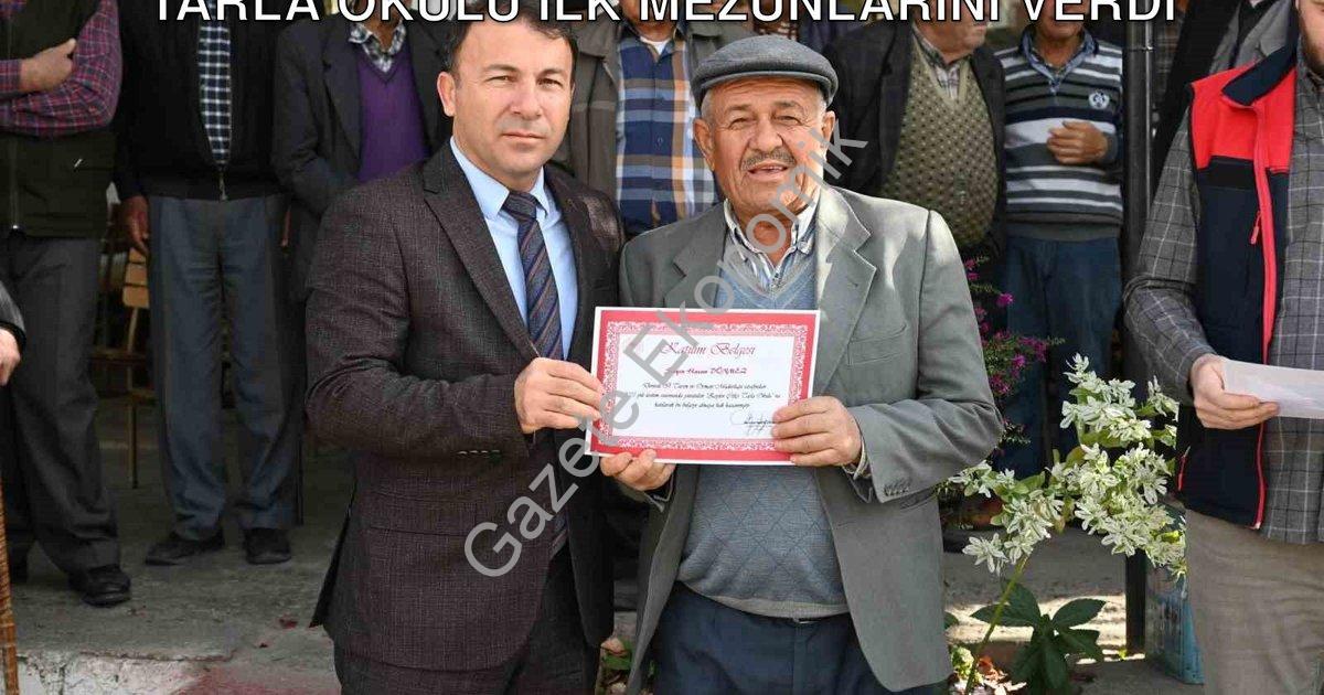 "Tavas'ta Bilinçli Tarım Hamlesi: Zeytin Tarla Okulu İlk Mezunlarını Verdi" başlıklı haber için foto