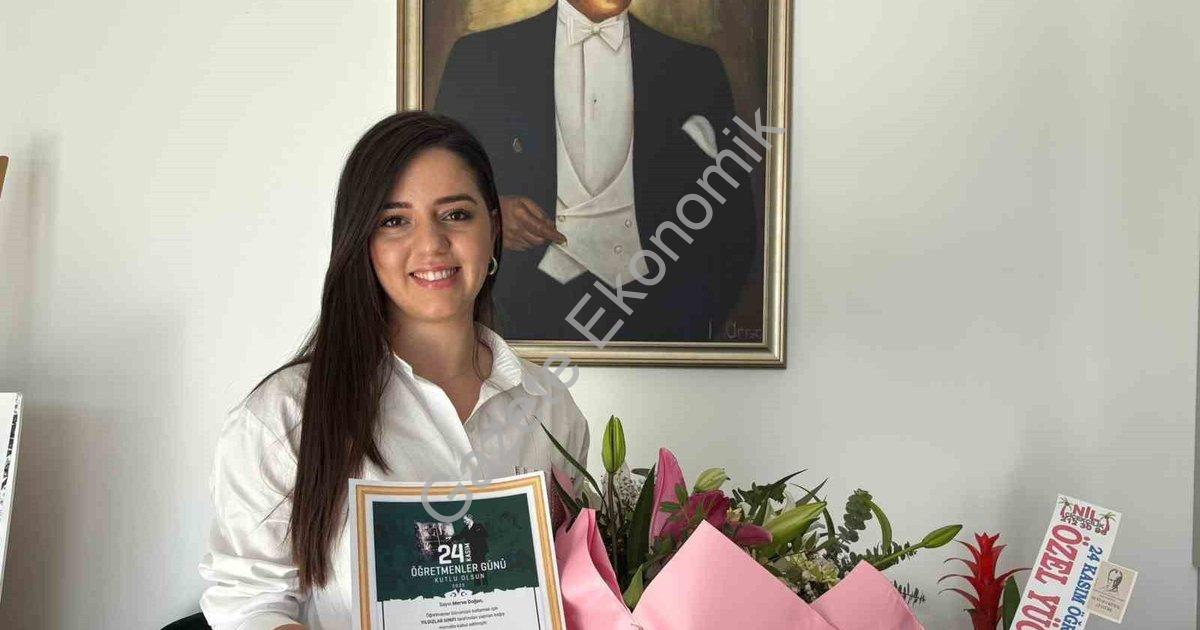 "MTK Koleji Velilerinden Darüşşafaka’ya Öğretmenler Günü Bağışı" başlıklı haber için fotorealistik,