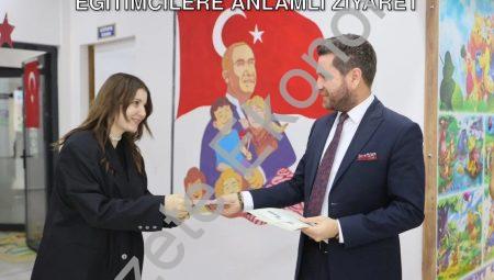 Başkan Kadir Tatık’tan 24 Kasım’da Eğitimcilere Anlamlı Ziyaret