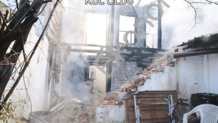 Muğla Menteşe’de Korkutan Yangın: İki Ev Kül Oldu