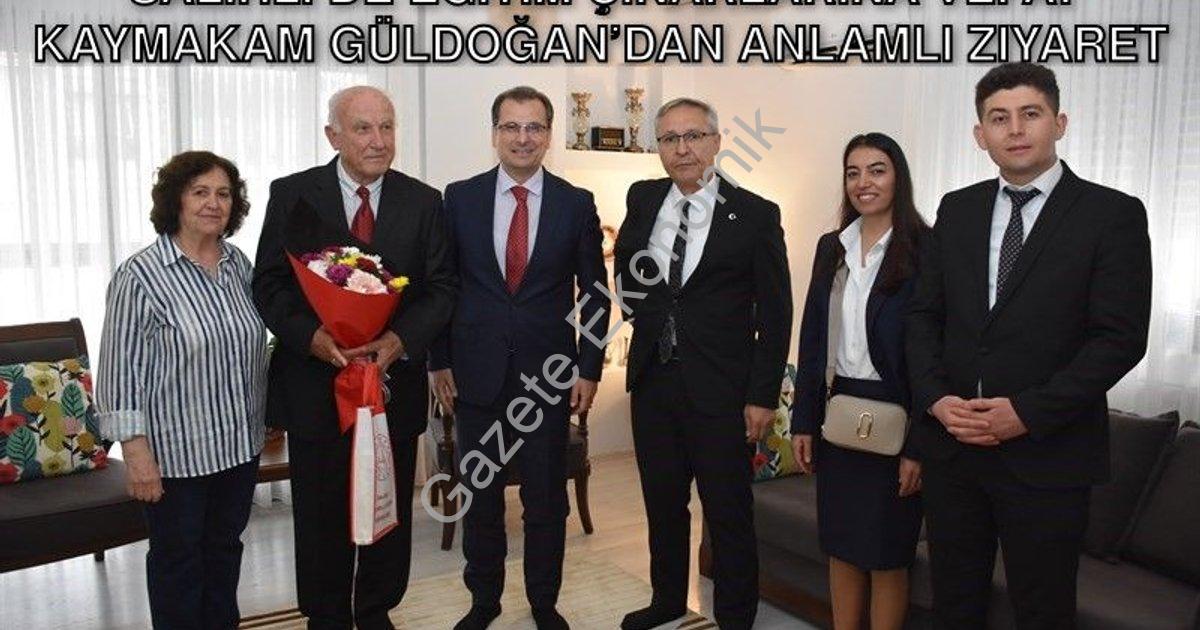 "Salihli’de Eğitim Çınarlarına Vefa: Kaymakam Güldoğan’dan Anlamlı Ziyaret" başlıklı haber için foto