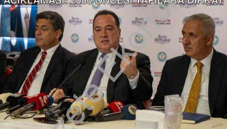 Başkan Dutlulu’dan Kritik Deprem ve Konut Açıklaması: 2000 Öncesi Yapılara Dikkat