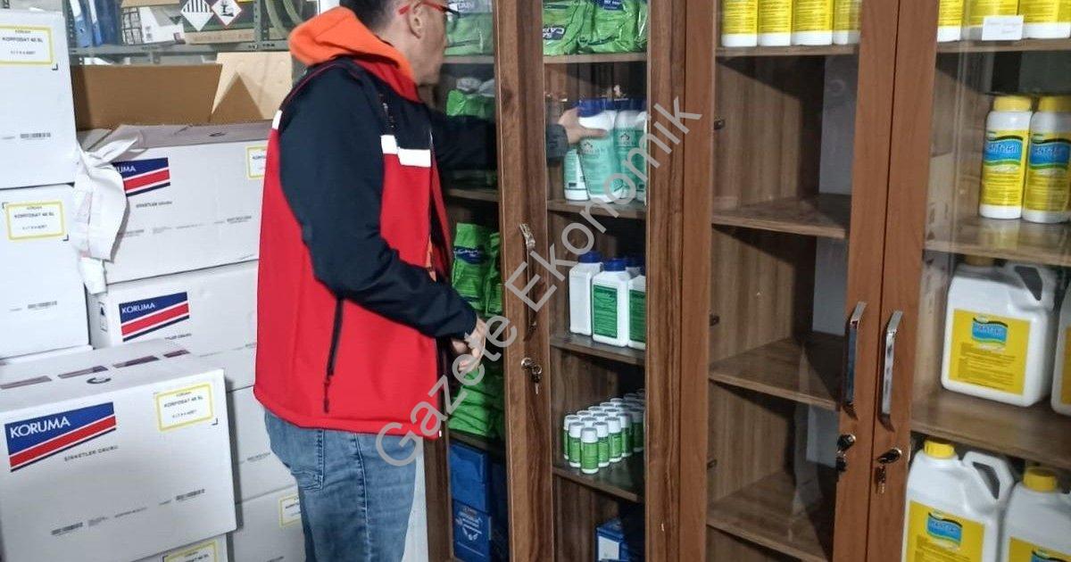 "Uşak'ta Tarımsal Güvenlik Seferberliği: Bitki Koruma Ürünleri Sıkı Takipte" başlıklı haber için fot