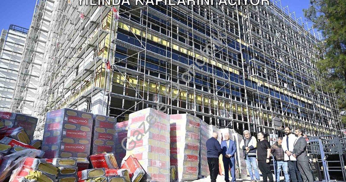 "Uşak Üniversitesi Yeni Diş Hastanesi 2026 Yılında Kapılarını Açıyor" başlıklı haber için fotorealis