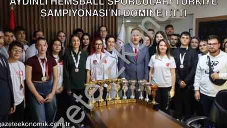 Aydınlı Hemsball Sporcuları Türkiye Şampiyonası’nı Domine Etti