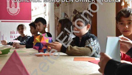 Çocuklar Origami ile Geometriyi Eğlenerek Öğrendi: MSKÜ’den Örnek Atölye