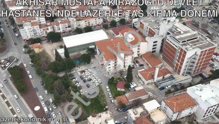 Akhisar Mustafa Kirazoğlu Devlet Hastanesi’nde Lazerle Taş Kırma Dönemi