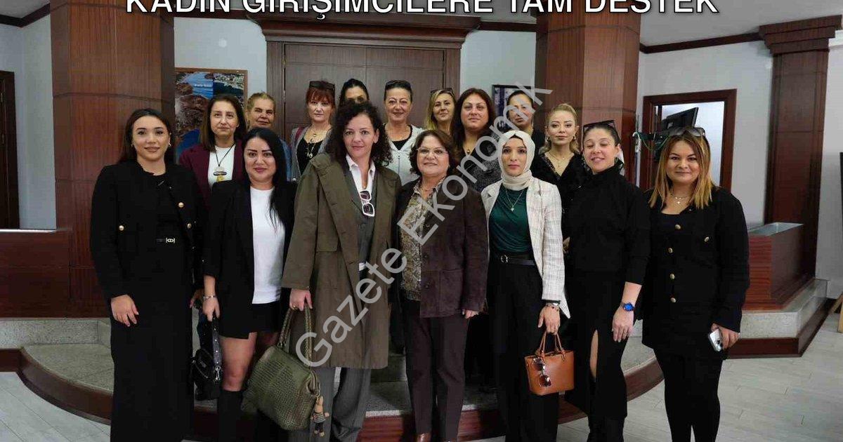 "Didim Belediye Başkanı Hatice Gençay'dan Kadın Girişimcilere Tam Destek" başlıklı haber için fotore