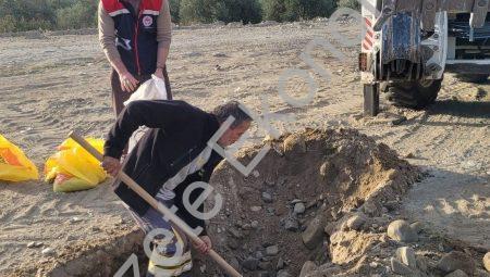 Buharkent 2. Etap İlek Bahçesi Projesi İçin Toprak Analizleri Başladı