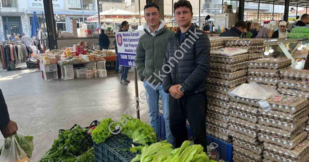 "Tarım Bölümü Öğrencileri Üretiyor: Okul Bütçesine Taze Sebze Desteği" başlıklı haber için fotoreali