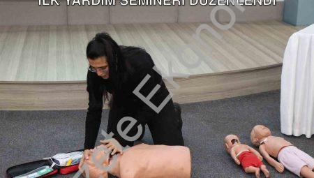 AYTO Üyelerine Hayati Eğitim: Uygulamalı İlk Yardım Semineri Düzenlendi