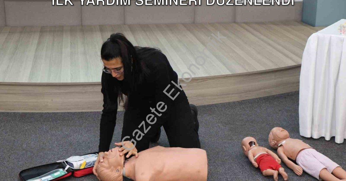 "AYTO Üyelerine Hayati Eğitim: Uygulamalı İlk Yardım Semineri Düzenlendi" başlıklı haber için fotore