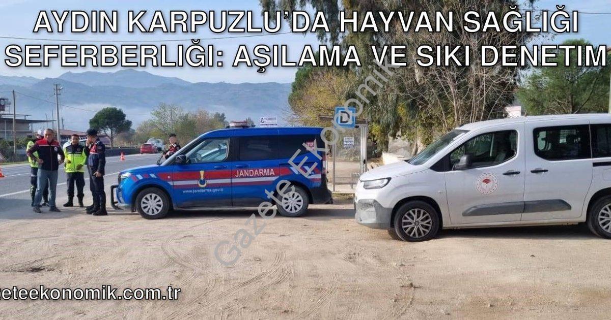 "Aydın Karpuzlu’da Hayvan Sağlığı Seferberliği: Aşılama ve Sıkı Denetim" başlıklı haber için fotorea