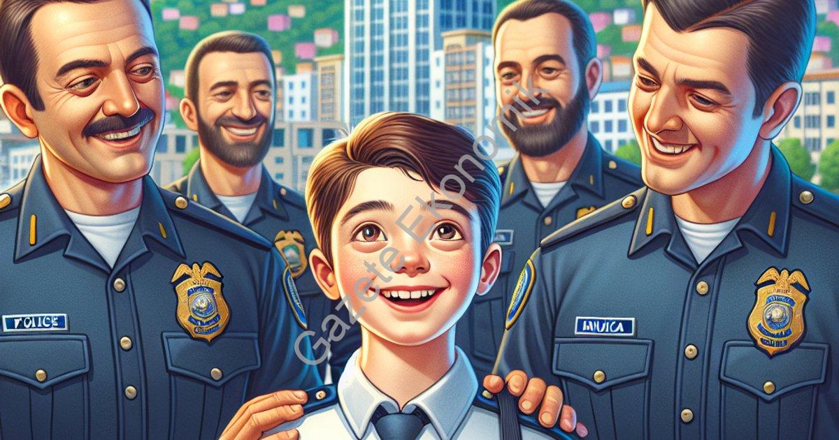 "Muğla Emniyeti Gönüllere Dokundu: Hamza'nın Polislik Hayali Gerçek Oldu" başlıklı haber için fotore