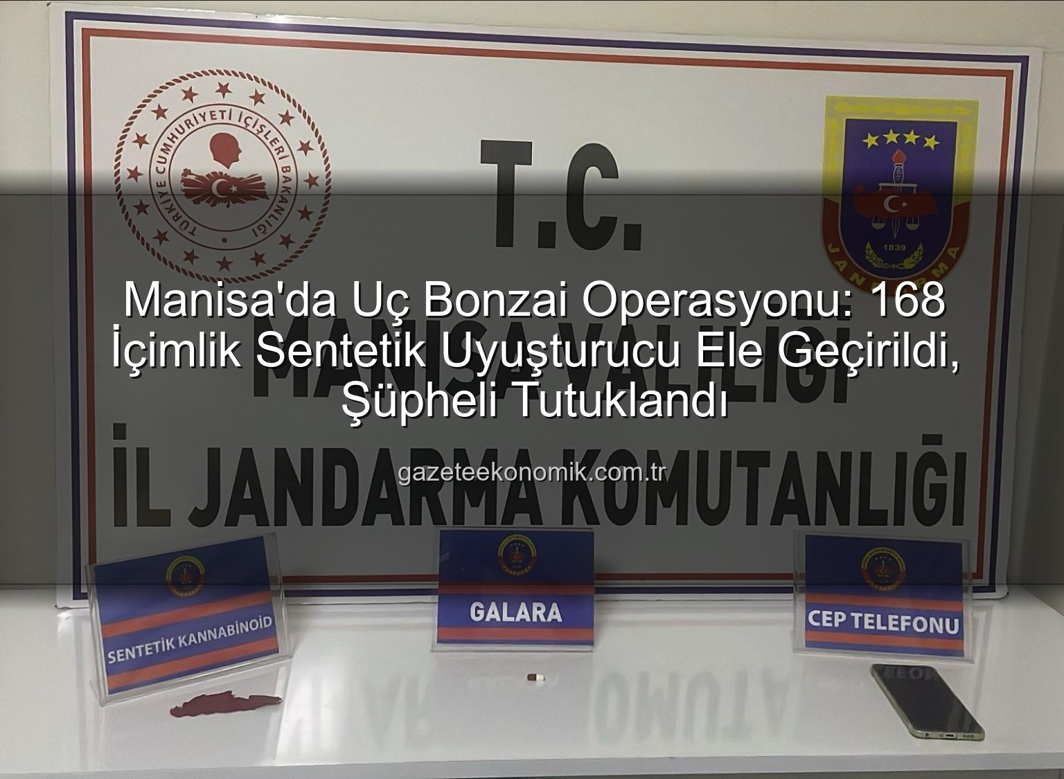 uç bonzai - Manisa'da Uç Bonzai Operasyonu: 168 İçimlik Sentetik Uyuşturucu Ele Geçirildi, Şüpheli Tutuklandı