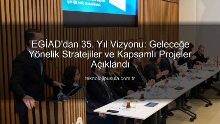 EGİAD’dan 35 Yıl Vizyonu: Stratejik Yol Haritası ve Gelecek Projeleri Açıklandı