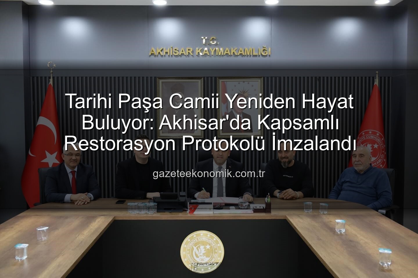 Paşa Camii Restorasyonu - Tarihi Paşa Camii Yeniden Hayat Buluyor: Akhisar'da Kapsamlı Restorasyon Protokolü İmzalandı