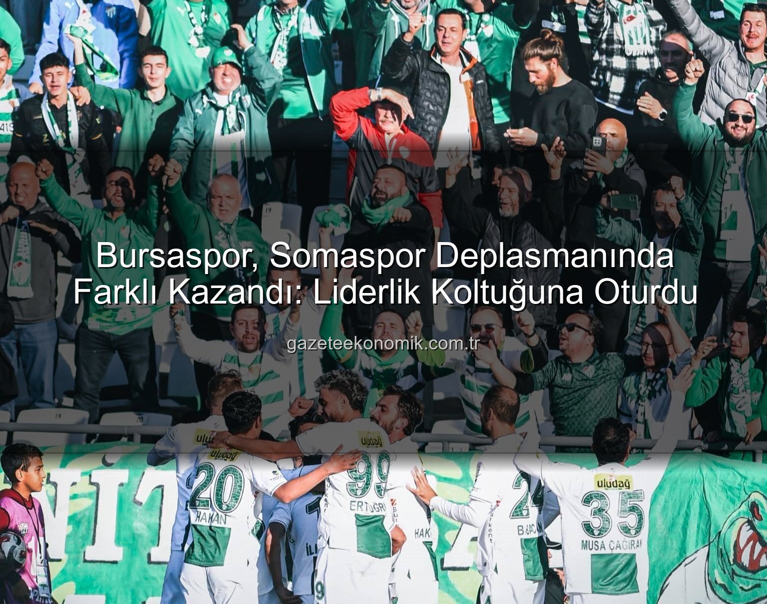 Bursaspor Somaspor - Bursaspor, Somaspor Deplasmanında Farklı Kazandı: Liderlik Koltuğuna Oturdu
