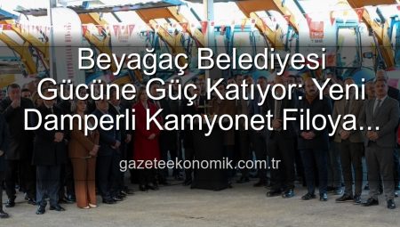 Beyağaç Belediyesi Gücüne Güç Katıyor: Yeni Damperli Kamyonet Filoya Dahil Oldu!