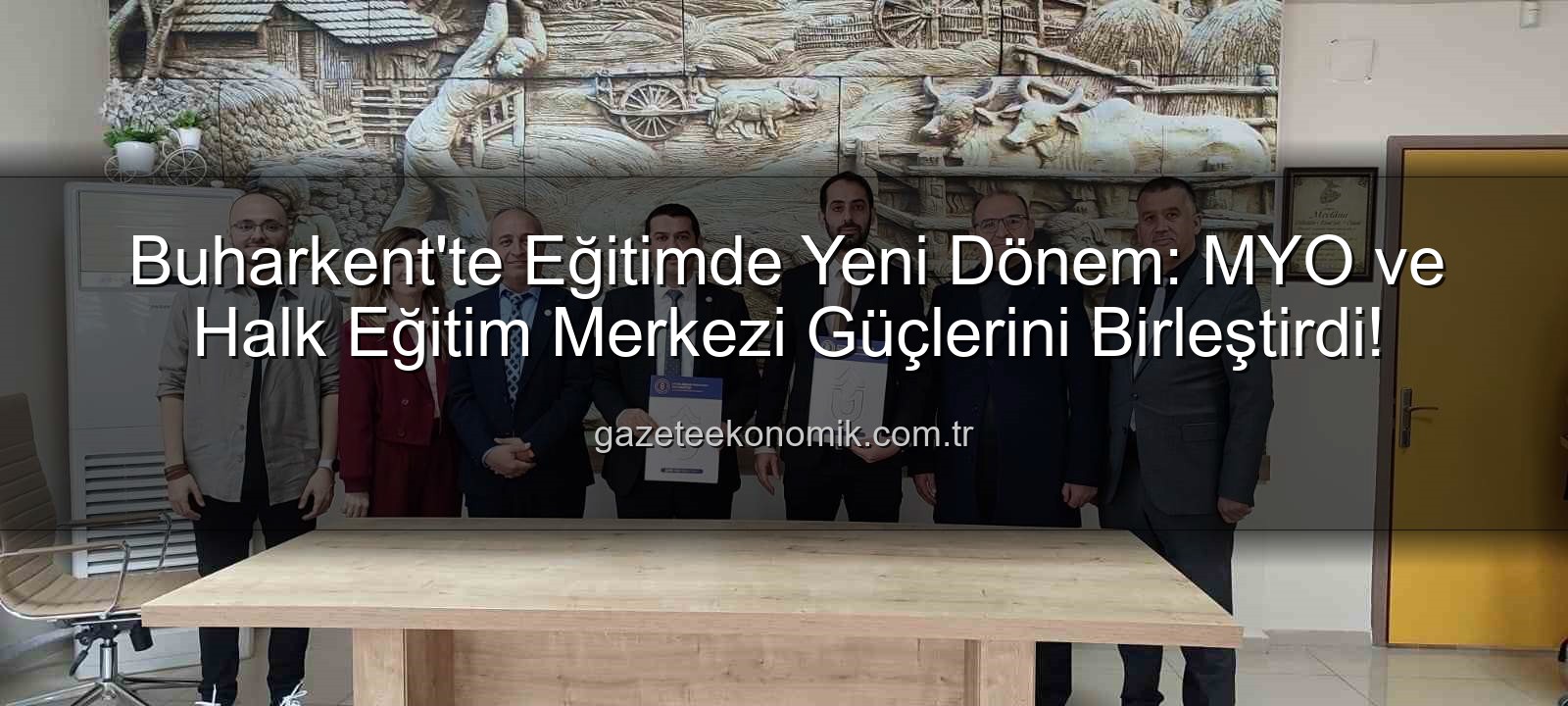 Buharkent eğitim iş birliği - Buharkent'te Eğitimde Yeni Dönem: MYO ve Halk Eğitim Merkezi Güçlerini Birleştirdi!