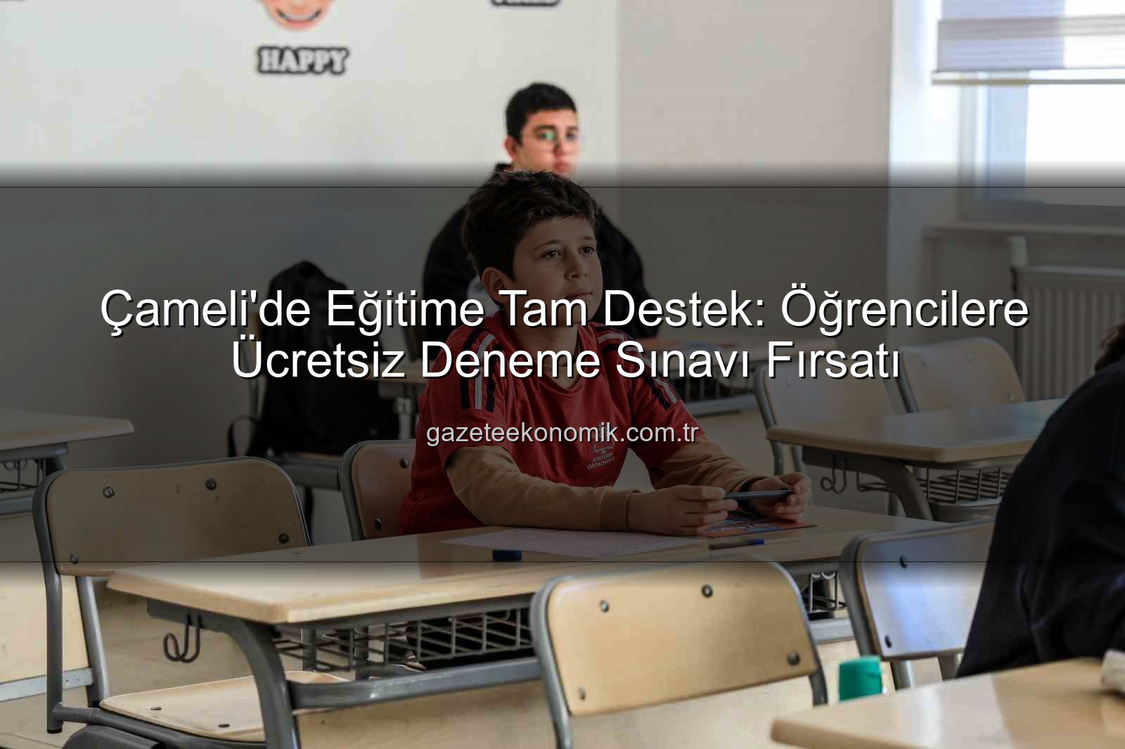 deneme sınavı - Çameli'de Eğitime Tam Destek: Öğrencilere Ücretsiz Deneme Sınavı Fırsatı