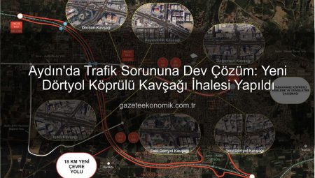 Aydın’da Trafik Sorununa Dev Çözüm: Yeni Dörtyol Köprülü Kavşağı İhalesi Yapıldı